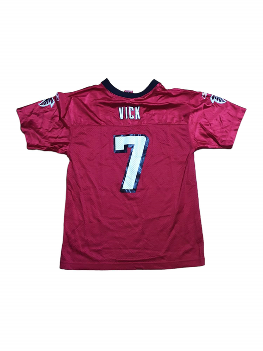 Atlanta Falcons NFL  #7 Vick Jersey Red (Youth Size: XL 18/20)