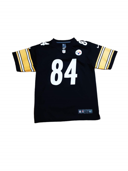 Pittsburgh Steelers NFL Nike On Field Kids Jersey Black (Size: Large)