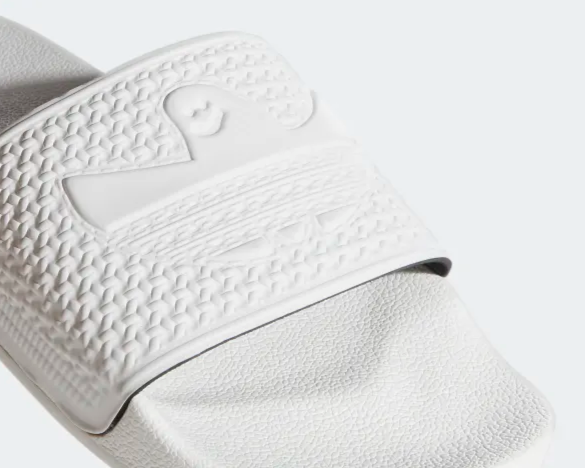 Adidas Originals Shmoofoil All-White Comfort Slides Men's (Size: 4-13) H03372