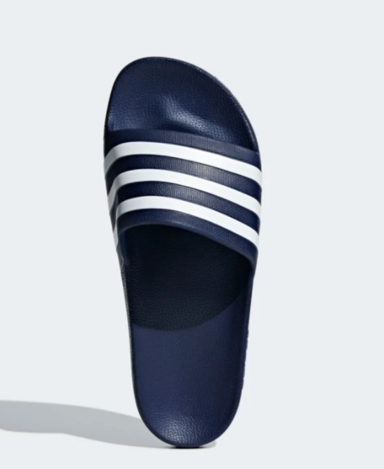 Adidas Adilette Aqua Dark Blue White Comfort Slides Men's (Sizes: 7-13) F35542