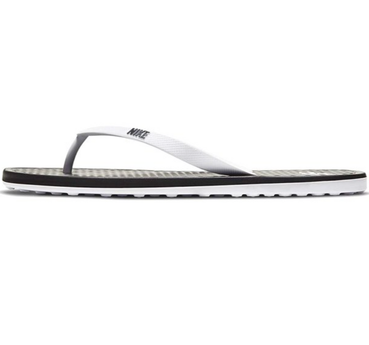 Nike Ondeck Thong 'Black White' Comfort Slides Men's (Sizes: 13) CU3958-005