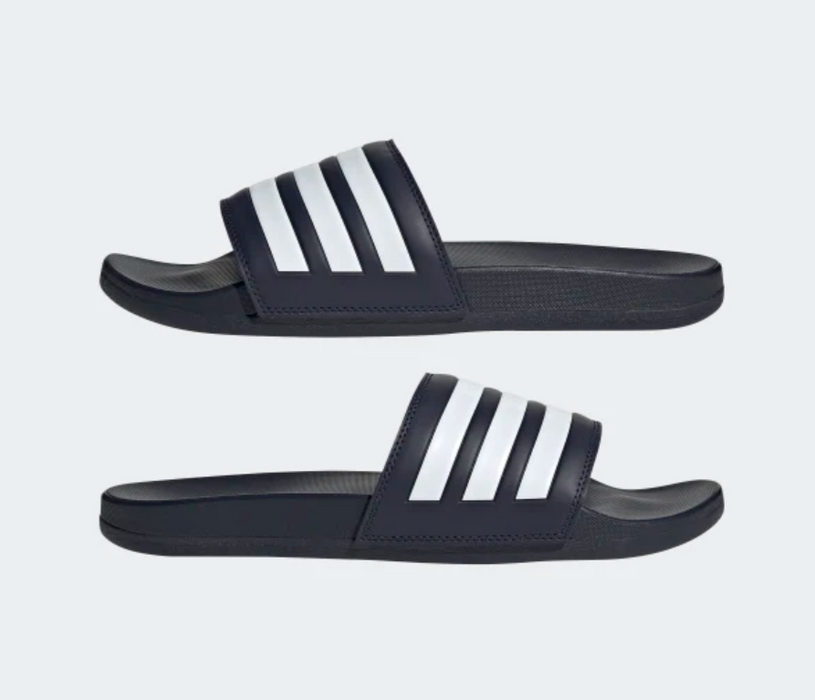 Adidas Adilette Comfort Blue White Slides Men's (Sizes: 12-13) GZ5892