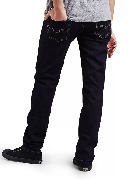 Levi's 511 Men's Slim Flex Fit Dark Hollow Blue Jeans (Big & Tall: 52 x 30) IRR