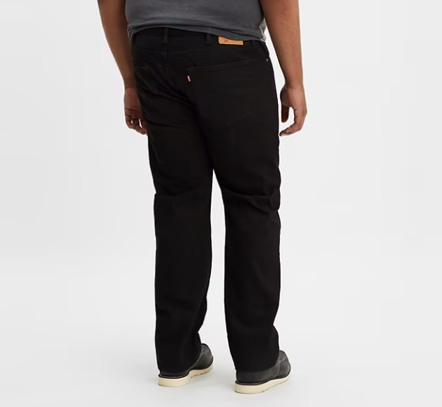 Levi's 501 Men's Button Fly Flex Listless Jeans Black (Size: 52 x 29) NWT!