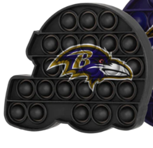 Baltimore Ravens NFL Foco PUSH-ITZ Fidget Toy