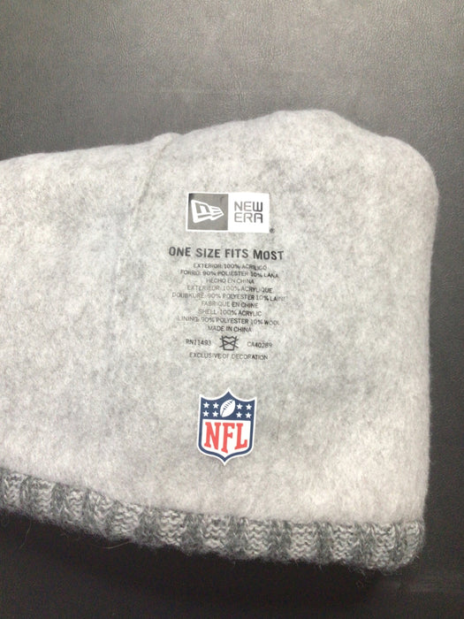 New England Patriots NFL New Era Beanie Gray (Size: One Size Fit Most)