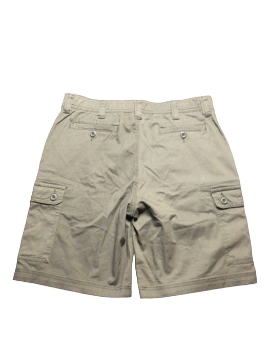 St John's Bay Men's Comfort Waist Flex Shorts Green (Size: 38 x 10)