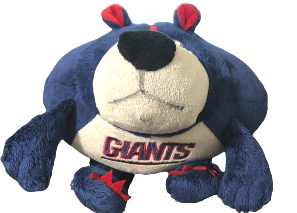 New York Giants Orbiez Plus Mascot Pillow Blue