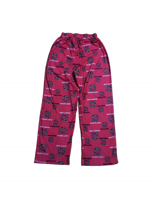 Maryland Terrapins NCAA Gen 2 Boys Lounge Pants Red (Size: M 10/12)