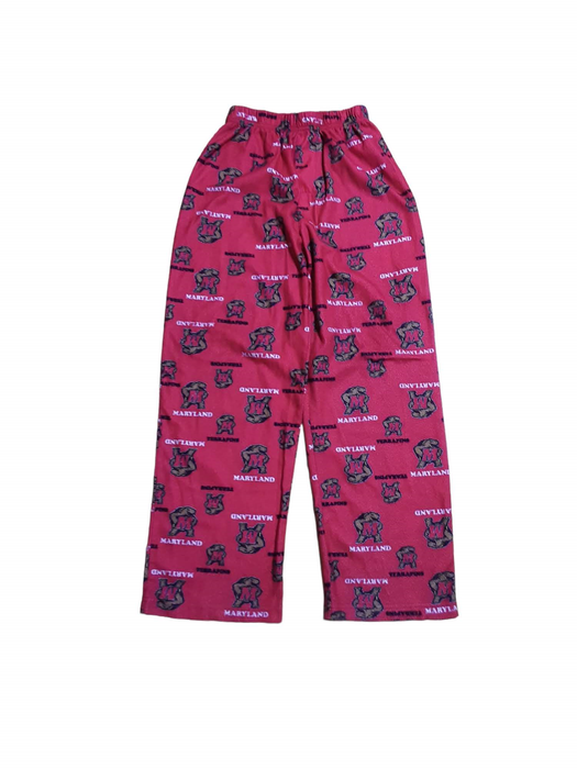 Maryland Terrapins NCAA Gen 2 Boys Lounge Pants Red (Size: M 10/12)