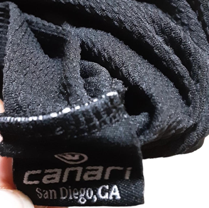 Canari Med Padded Stretch Waist Cycling Shorts Black (Size: M)